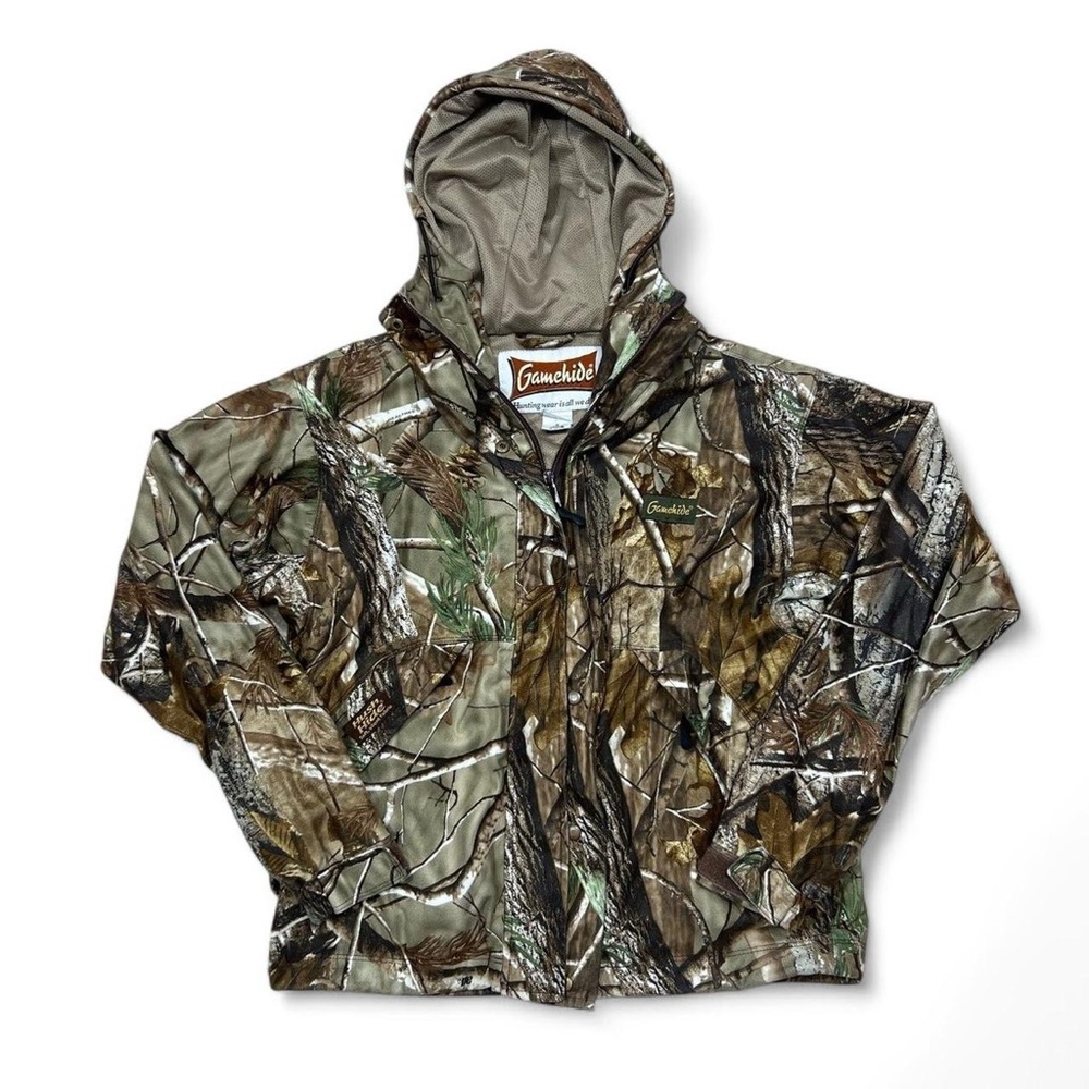 Vintage Camo Gamehide Hunting‎ Jacket Size Kids 12 Men’s XS